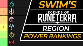 My Region Power Rankings For Legends Of Runeterra