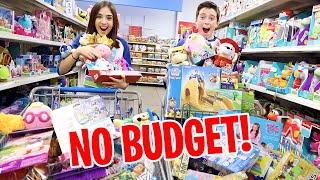 NO BUDGET AT THE TOY STORE!!
