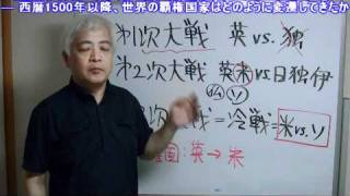 第3弾藤井厳喜ｱｶﾃﾞﾐｰ国際関係論7講：覇権国家交替の法則②H23/10/16]