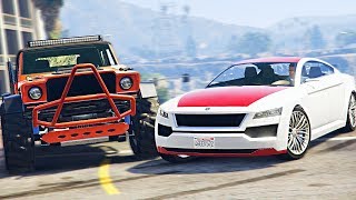 GTA ОНЛАЙН - 2 НОВЫЕ МАШИНЫ НА $2.500.000. ОЧЕНЬ МАССИВНЫЙ ДЖИП И ЭЛЕГАНТНЫЙ СПОРТКАР ДЖЕЙМСА БОНДА!