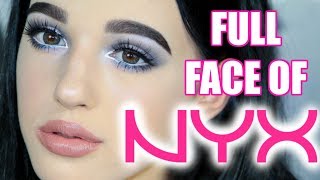 FULL FACE OF NYX FIRST IMPRESSIONS! | Jordan Byers