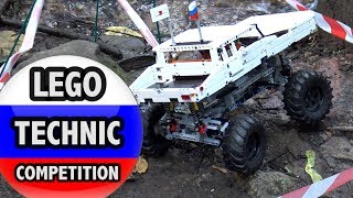 Racing LEGO Technic Trucks in Russia