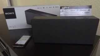 SRS X7 - SONY (Sound Test)