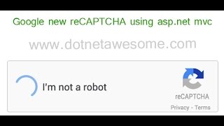 Google new reCAPTCHA using asp.net mvc
