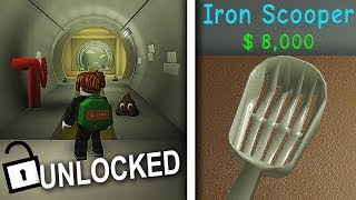 HET RIOOL IN EN NIEUWE SCOOPER! (ROBLOX POOP SCOOPER SIMULATOR)