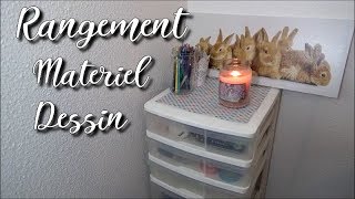 MON RANGEMENT MATERIEL DESSIN & COLORIAGE