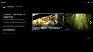 Experience Dolby Atmos Sound in Windows 10 | Spatial Sound Activation