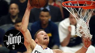 The Jump reacts to Blake Griffin's best stiff-arm slam dunks | The Jump | ESPN