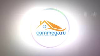 Интернет-магазин бытовой химии и хозтоваров ComMega анимация лого