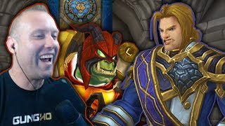 RESPECT THE HORDE - Swifty Raids Stormwind & Ironforge on Frost DK - Legion 7.2.5