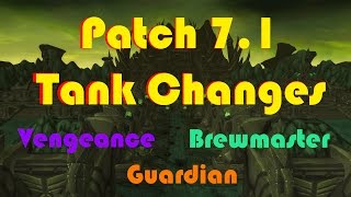 Legion Patch 7.1 Tank Changes