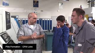 BAC  Technicien d'Usinage (TU) : Portrait de Léo , apprenti chez Marle Finishing