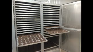 Сушильный шкаф для мяса рыбы фруктов овощей конденсационного типа С-3К