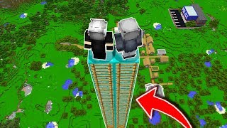 9.999.999 BLOK YÜKSEKLİKTEN PARAŞÜT İLE ATLADIM! ? - Minecraft