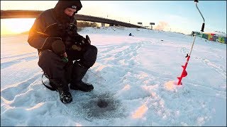 Первая ЗИМНЯЯ рыбалка на СУДАКА!.. Балансир или Раттлин?