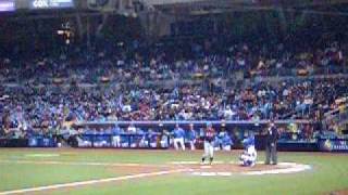【WBC2009 韓国戦】 イチローが二塁打を打った瞬間（※決勝ではありません）