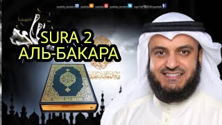 Красивое чтение КОРАНА Мишари Рашид сура Аль-Бакара