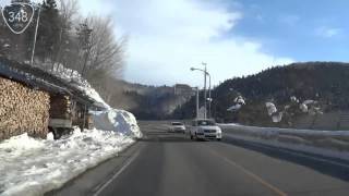 【車載動画】 国道348号 白鷹町荒砥⇒山形市長谷堂