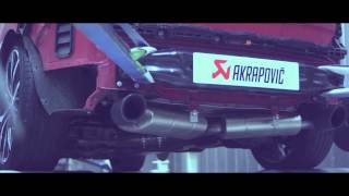 VW Golf (VII) GTI with Akrapovič Evolution exhaust system