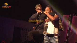 MOMENT ZLATAN AND SPEED DARLINGTON MAKE THE CROWD SCREAM AT HIS CONCERT