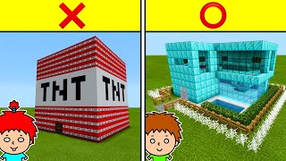 【マイクラ】ゴウキ、家族で住める安全な家を作る！【ゴウキゲームズ】