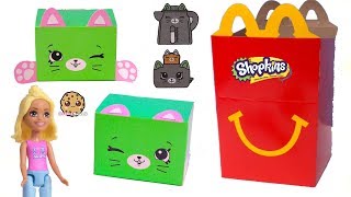 McDonalds Happy Meal 2018 Happy Places Shopkins Petkins + Surprise Blind Bags