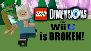 LEGO Dimensions Year 2 is UNPLAYABLE on Wii U! RANT!