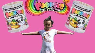 СЛАЙМ СЮРПРИЗ!!! UNICORN POOPSIE SLIME SURPRISE!!! ОТКРЫВАЕМ И ДЕЛАЕМ ЛИЗУН!!!