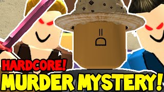 Roblox | HARDCORE MURDER MYSTERY | I'M TRAPPED!