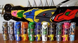 Dino Charger Power Packs [Part 3] + Dino Spike Battle Sword Review (Power Rangers Dino Charge Toys)