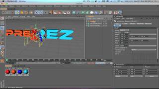 Cinema 4D Thrausi Text Tutorial - [MUST WATCH] - acrezHD