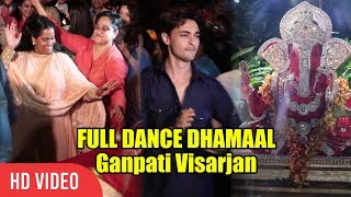 Arpita & Aayush Ganpati Visarjan | FULL DANCE DHAMAAL | Ganpati Bappa Morya