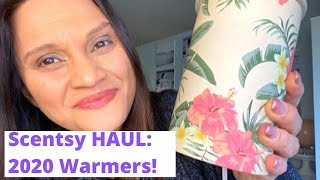 Scentsy HAUL 2020 Spring and Summer Catalog: Pretty Paradise, Twinkle, Auburn Glow and Gold Glitter