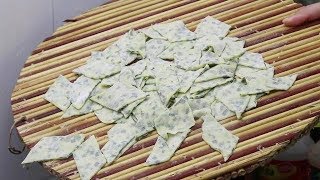 一把韭菜，2個雞蛋，筷子一攪，五分鐘就出鍋，比大魚大肉還好吃