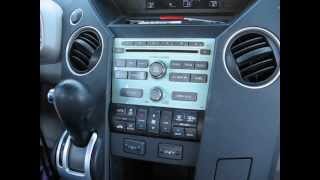 How to Remove Radio / CD Changer from Honda Pilot 2009 for Repair.
