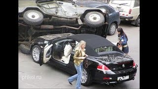 БАБЫ ЗА РУЛЕМ, ЛУЧШИЕ АВТОПРИКОЛЫ 2018, ПРИКОЛЫ НА ДОРОГЕ