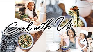 Cook With Me | What's for DINNER | Cooking with Kids  // HOMESCHOOL FAMILY OF FIVE