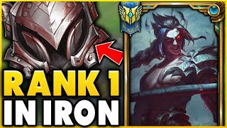 I TOOK MY KAYN INTO IRON 4 FOR THE FIRST TIME! RANK 1 KAYN WORLD VS ELO HELL! - League of Legends