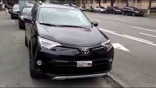 Растаможенный американский автомобиль купленный в Грузии Toyota Rav4.