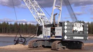 Liebherr HS 855 HD Dragline Working