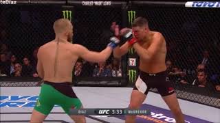 Conor Mcgregor DESTROYING Nate Diaz - UFC 202