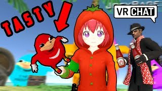 VRChat: Eating Knuckles With Joey Bagels (Virtual Reality)