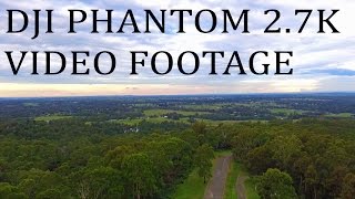 Best Ever Drone Video Footage Australian Countryside Sunset 2017 - DJI Phantom 3 2.7K
