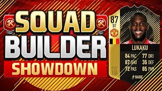 FIFA 18 SQUAD BUILDER SHOWDOWN!!! INFORM LUKAKU!!! IF Romelu Lukaku Squad Builder Duel