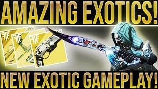 Destiny 2 Forsaken. NEW EXOTIC GAMEPLAY! Wall Hack Bow, Trace Rifle, Ace of Spades, DualFire Rockets