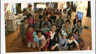 紺野美沙子UNDP親善大使　東北被災地視察（2011年10月）