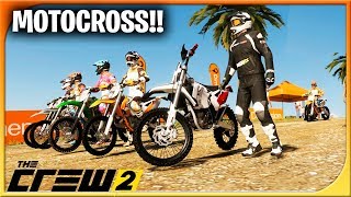 PROBANDO LAS MOTOS DE CROSS! | THE CREW 2 #3 | DEWRON