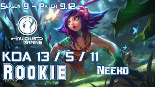 IG Rookie NEEKO vs VIKTOR Mid - Patch 9.12 KR Ranked