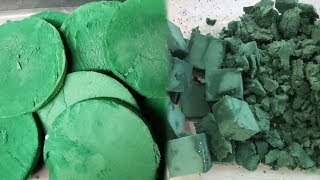 Frozen Floral Foam l Floral Foam Crushing Videos