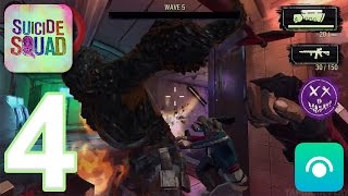 Suicide Squad: Special Ops - Gameplay Walkthrough Part 4 - Deadshot: Waves 1-12 (iOS, Android)